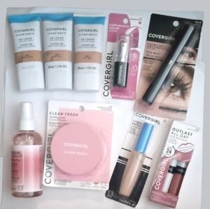 New COVERGIRL 9 Piece Makeup Bundle
